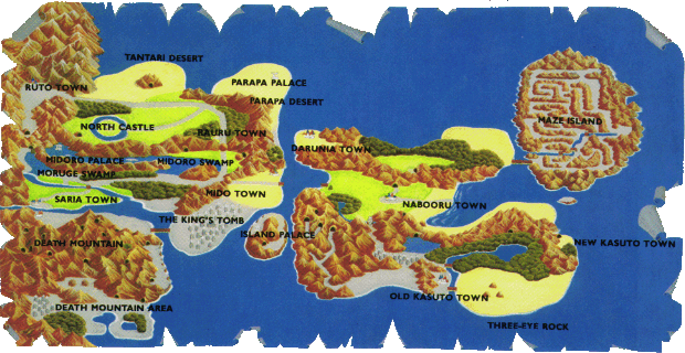 Mapa de Hyrule (The Adventure of Link).png