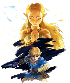 BotW Link y Zelda DLC artwork.png